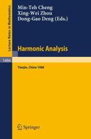 Harmonic Analysis Nankai Institute of Mathematics, Tianjin, P.R. China
