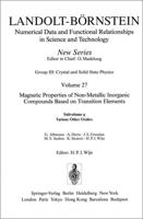 Various Other Oxides / Verschiedene Andere Oxide. Condensed Matter