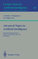 Advanced Topics in Artificial Intelligence Lecture Notes in Artificial Intelligence
