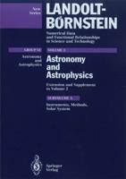 Instruments, Methods, Solar System. Astronomy and Astrophysics