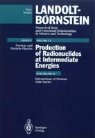 Interactions of Protons With Nuclei (Supplement to I/13a,b,c). Elementary Particles, Nuclei and Atoms