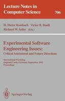 Experimental Software Engineering Issues