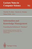 Information and Knowledge Management: Expanding the Definition of "Database"