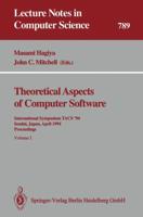 Theoretical Aspects of Computer Software