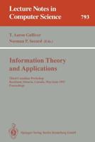 Information Theory and Applications