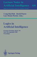 Logics in Artificial Intelligence Lecture Notes in Artificial Intelligence