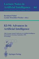 KI-94: Advances in Artificial Intelligence Lecture Notes in Artificial Intelligence