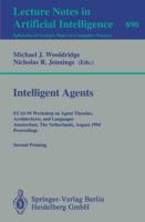 Intelligent Agents Lecture Notes in Artificial Intelligence