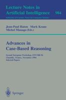 Advances in Case-Based Reasoning Lecture Notes in Artificial Intelligence