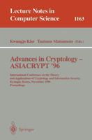 Advances in Cryptology--ASIACRYPT '96