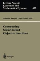 Constructing Scalar-Valued Objective Functions