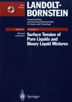 Surface Tension of Pure Liquids and Binary Liquid Mixtures. Physical Chemistry