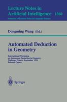 Automated Deduction in Geometry