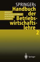 Springers Handbuch Der Betriebswirtschaftslehre 2