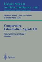 Cooperative Information Agents III