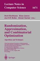 Randomization, Approximation, and Combinatorial Optimization