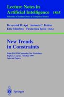 New Trends in Constraints Lecture Notes in Artificial Intelligence