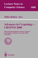 Advances in Cryptology-CRYPTO 2000