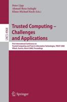 Trusted Computing - Challenges and Applications Security and Cryptology