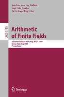 Arithmetic of Finite Fields Theoretical Computer Science and General Issues