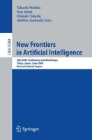 New Frontiers in Artificial Intelligence Lecture Notes in Artificial Intelligence