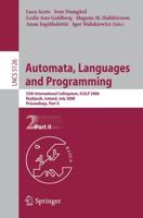 Automata, Languages and Programming Theoretical Computer Science and General Issues