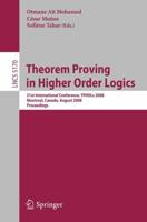 Theorem Proving in Higher Order Logics Theoretical Computer Science and General Issues