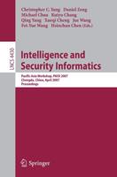 Intelligence and Security Informatics Information Systems and Applications, Incl. Internet/Web, and HCI