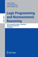 Logic Programming and Nonmonotonic Reasoning Lecture Notes in Artificial Intelligence