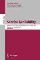 Service Availability Information Systems and Applications, Incl. Internet/Web, and HCI