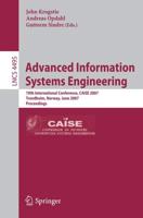 Advanced Information Systems Engineering Information Systems and Applications, Incl. Internet/Web, and HCI