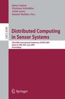 Distributed Computing in Sensor Systems Computer Communication Networks and Telecommunications
