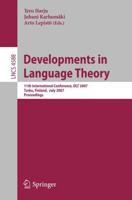 Developments in Language Theory Theoretical Computer Science and General Issues