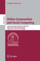 Online Communities and Social Computing Information Systems and Applications, Incl. Internet/Web, and HCI