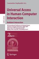 Universal Access in Human-Computer Interaction. Ambient Interaction Programming and Software Engineering