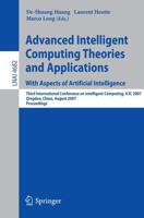 Advanced Intelligent Computing Theories and Applications Lecture Notes in Artificial Intelligence