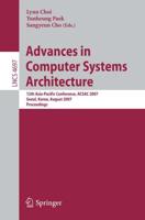 Advances in Computer Systems Architecture Theoretical Computer Science and General Issues