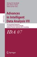 Advances in Intelligent Data Analysis VII Information Systems and Applications, Incl. Internet/Web, and HCI