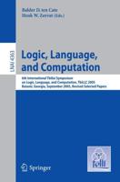 Logic, Language, and Computation Lecture Notes in Artificial Intelligence