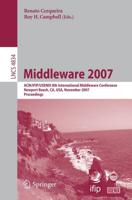 Middleware 2007 Programming and Software Engineering