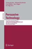 Persuasive Technology Information Systems and Applications, Incl. Internet/Web, and HCI