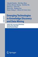 Emerging Technologies in Knowledge Discovery and Data Mining Lecture Notes in Artificial Intelligence