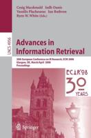 Advances in Information Retrieval Information Systems and Applications, Incl. Internet/Web, and HCI