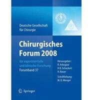 Chirurgisches Forum 2008