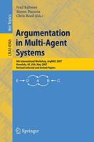 Argumentation in Multi-Agent Systems Lecture Notes in Artificial Intelligence