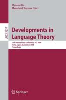 Developments in Language Theory Theoretical Computer Science and General Issues