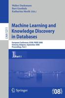 Machine Learning and Knowledge Discovery in Databases Lecture Notes in Artificial Intelligence