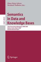 Semantics in Data and Knowledge Bases Information Systems and Applications, Incl. Internet/Web, and HCI