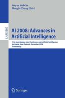 AI 2008: Advances in Artificial Intelligence Lecture Notes in Artificial Intelligence