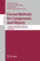 Formal Methods for Components and Objects Programming and Software Engineering